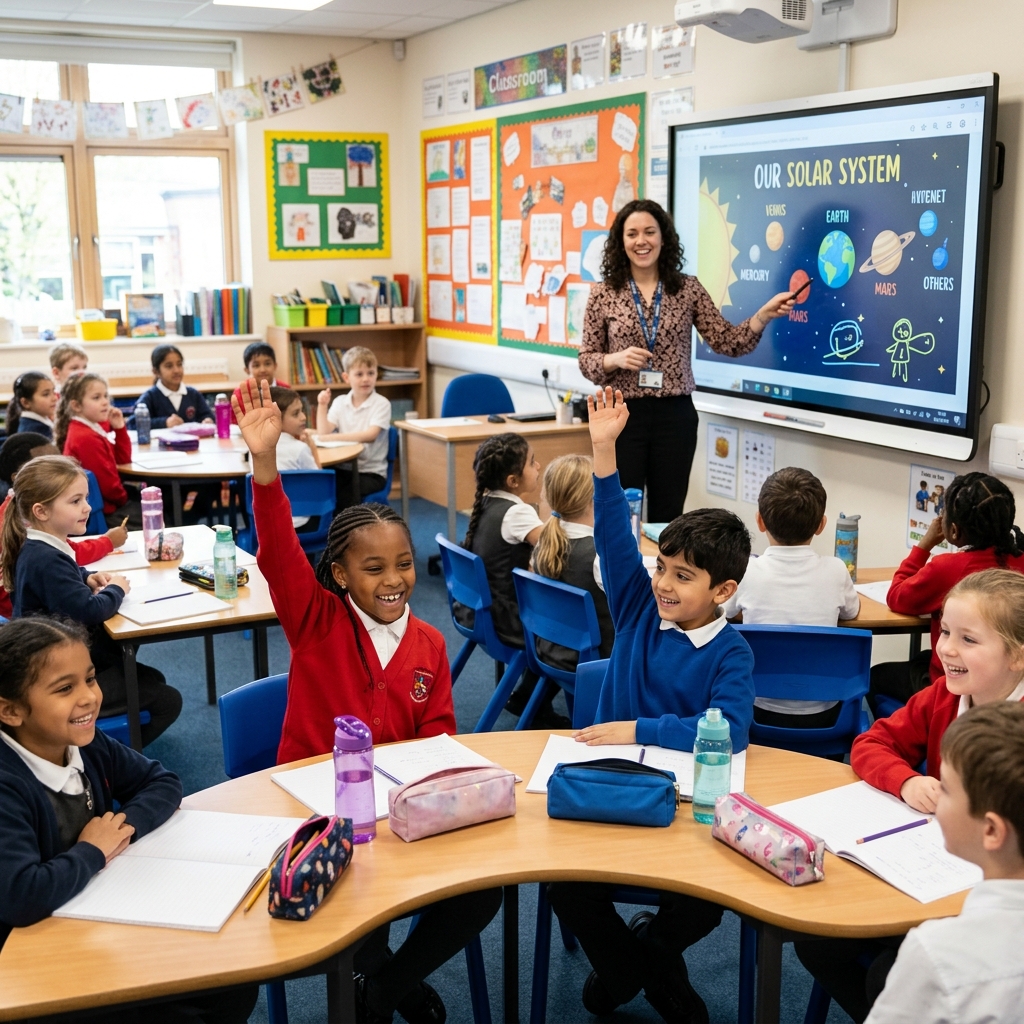 Students in Classroom